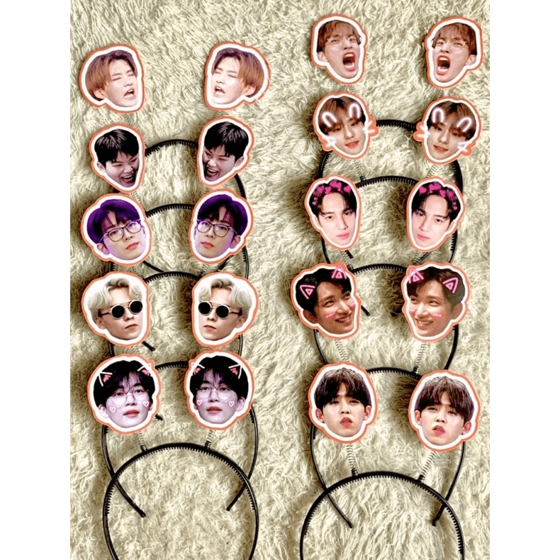 CUSTOM - BANDO TUING TUING custom kpop foto headband korea dengan bando