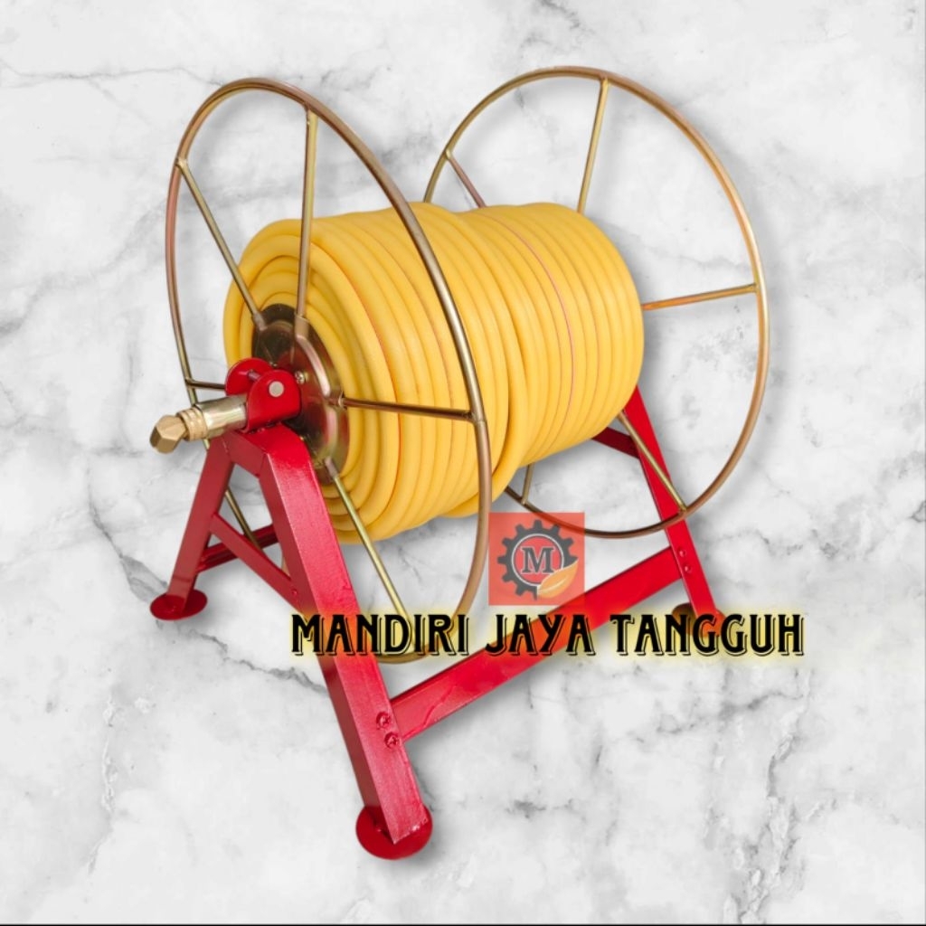 Selang sprayer, selang steam, selang pengairan panjang 50 Meter komplit gulungan selang