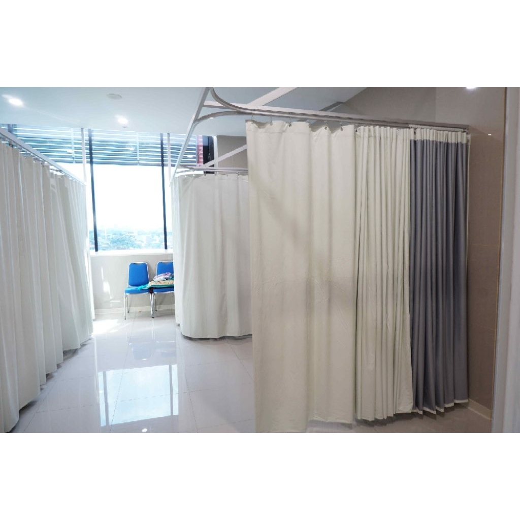 tirai gorden sekat rumah sakit