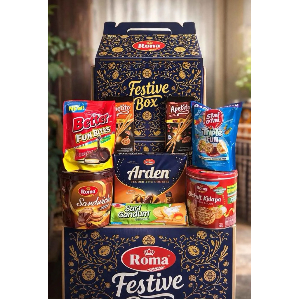 FESTIVE BOX/hampers lebaran/hampers makanan