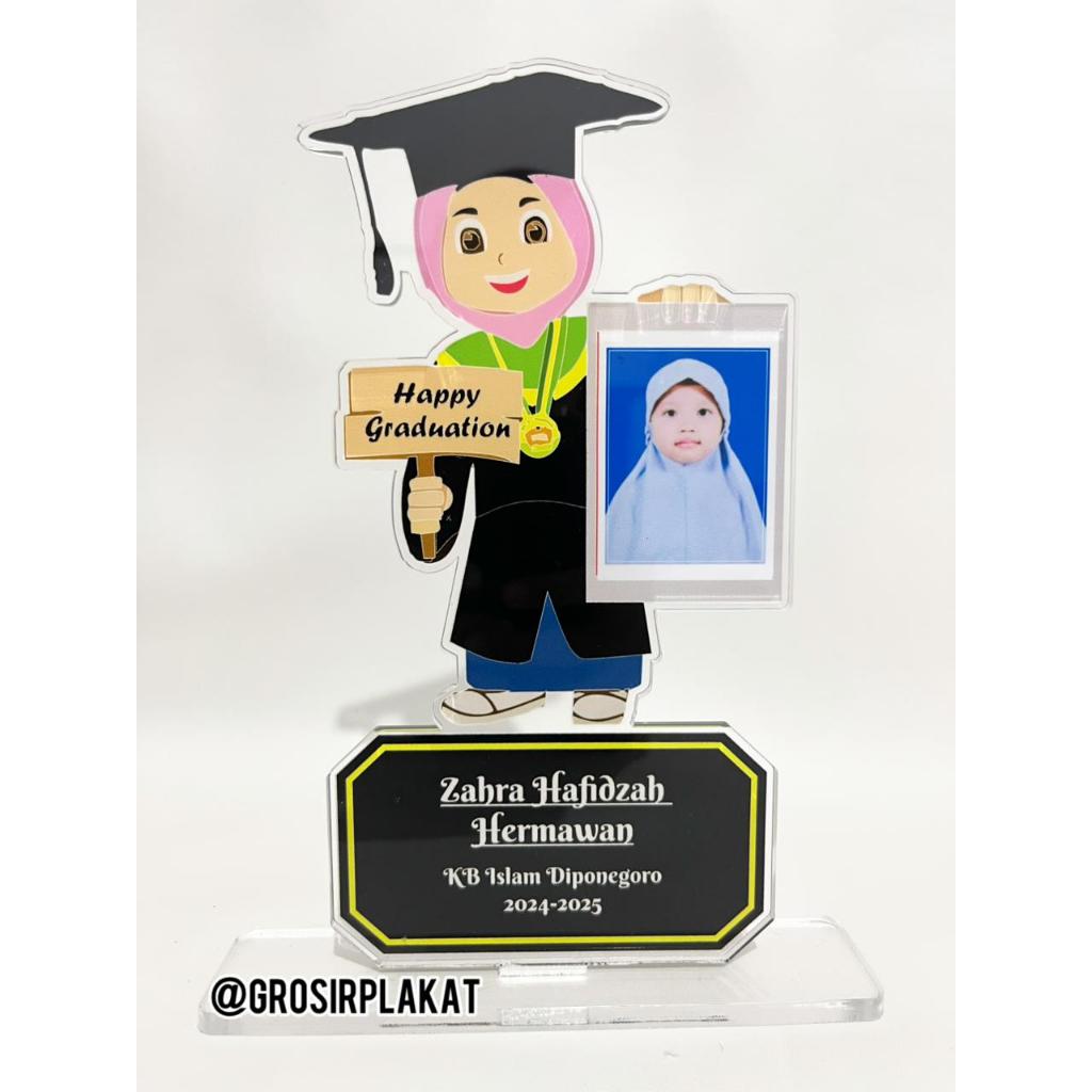 Plakat wisuda custom foto