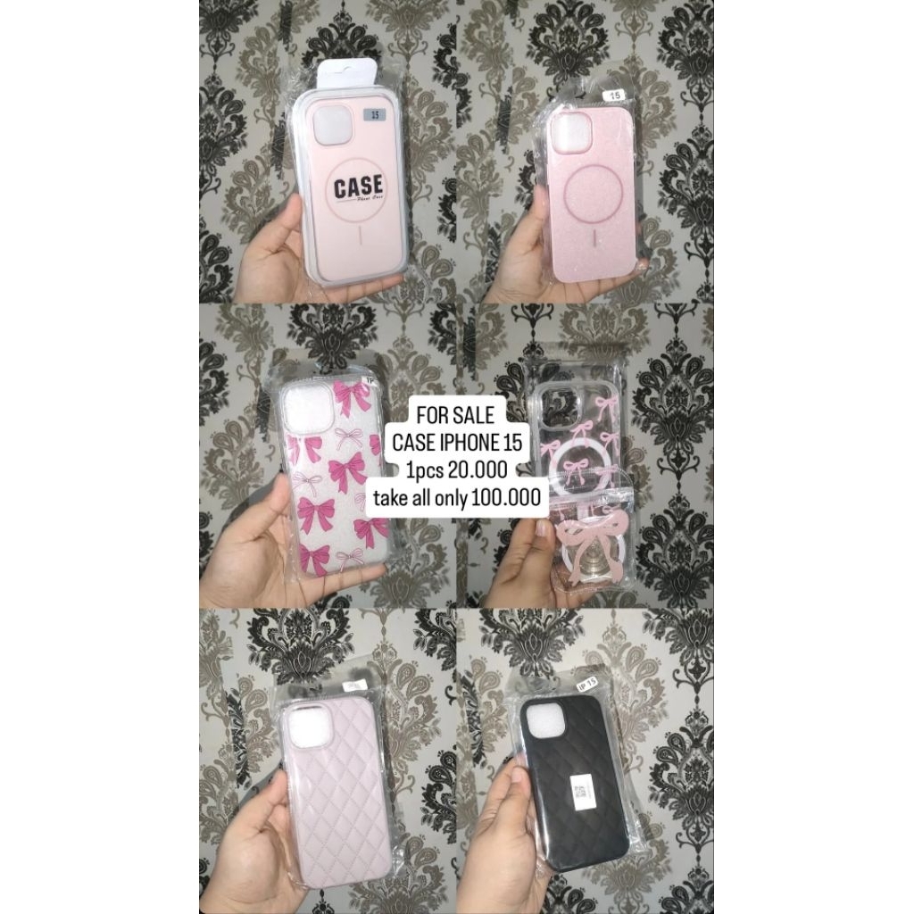 PRELOVED CASE IPHONE 15