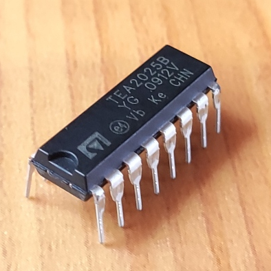 ic TEA2025 tea2025b tea 2025 dip 16 pin audio amplifier