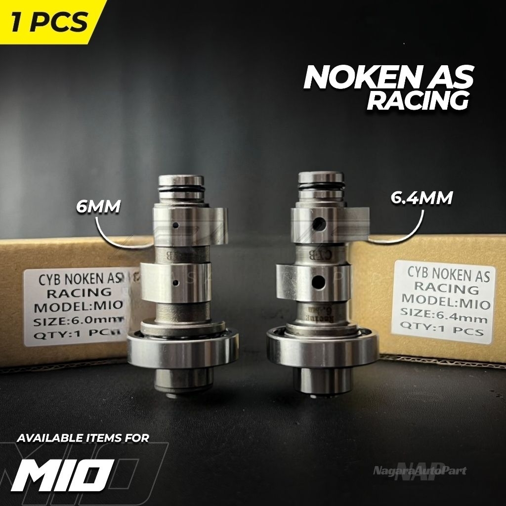 NOKEN AS RACING NOKEN AS MIO VEGA ZR RACING K1 6,0MM/6,4MM PLATUK STANDAR  COPY KAWAHARA RACING MIO
