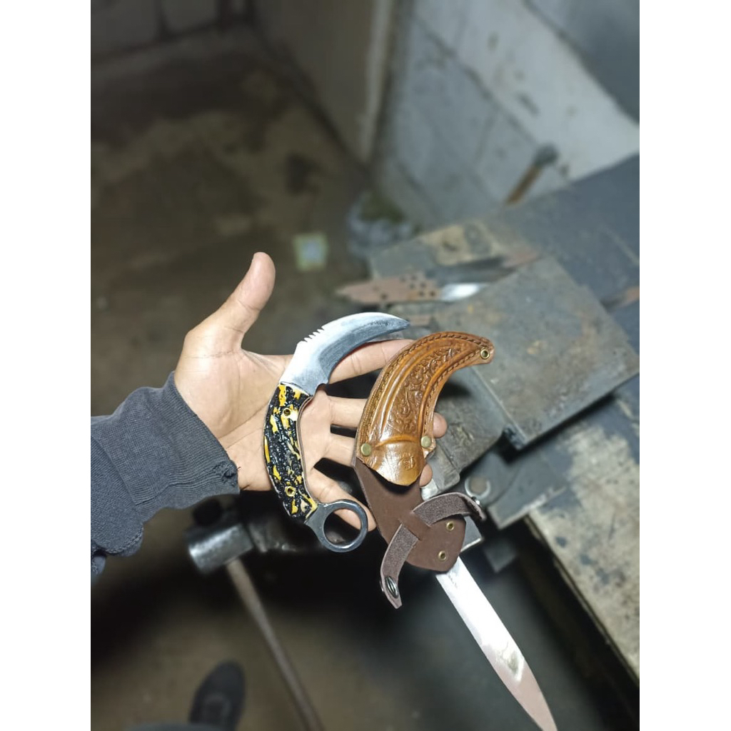 Pisau Karambit Kerambit Krambit Latihan Silat Untuk Beladiri
