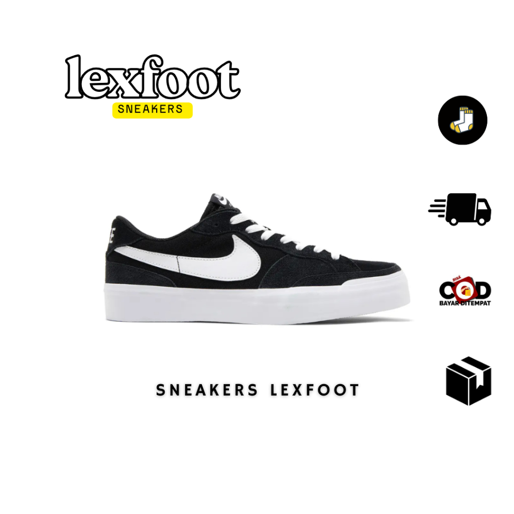 sneakers  Pogo Plus Black White