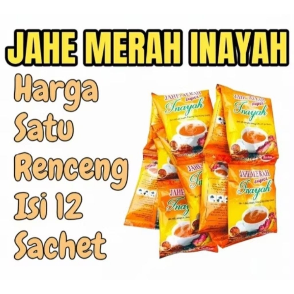 jahe merah inayah