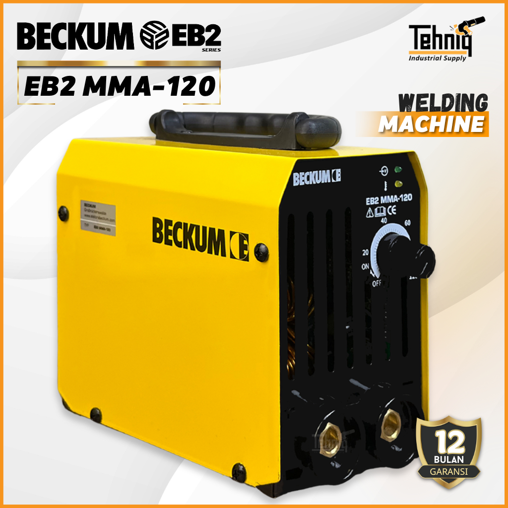Beckum EB2 MMA 120 Mesin Travo Las Mini Listrik Inverter Welding Machine