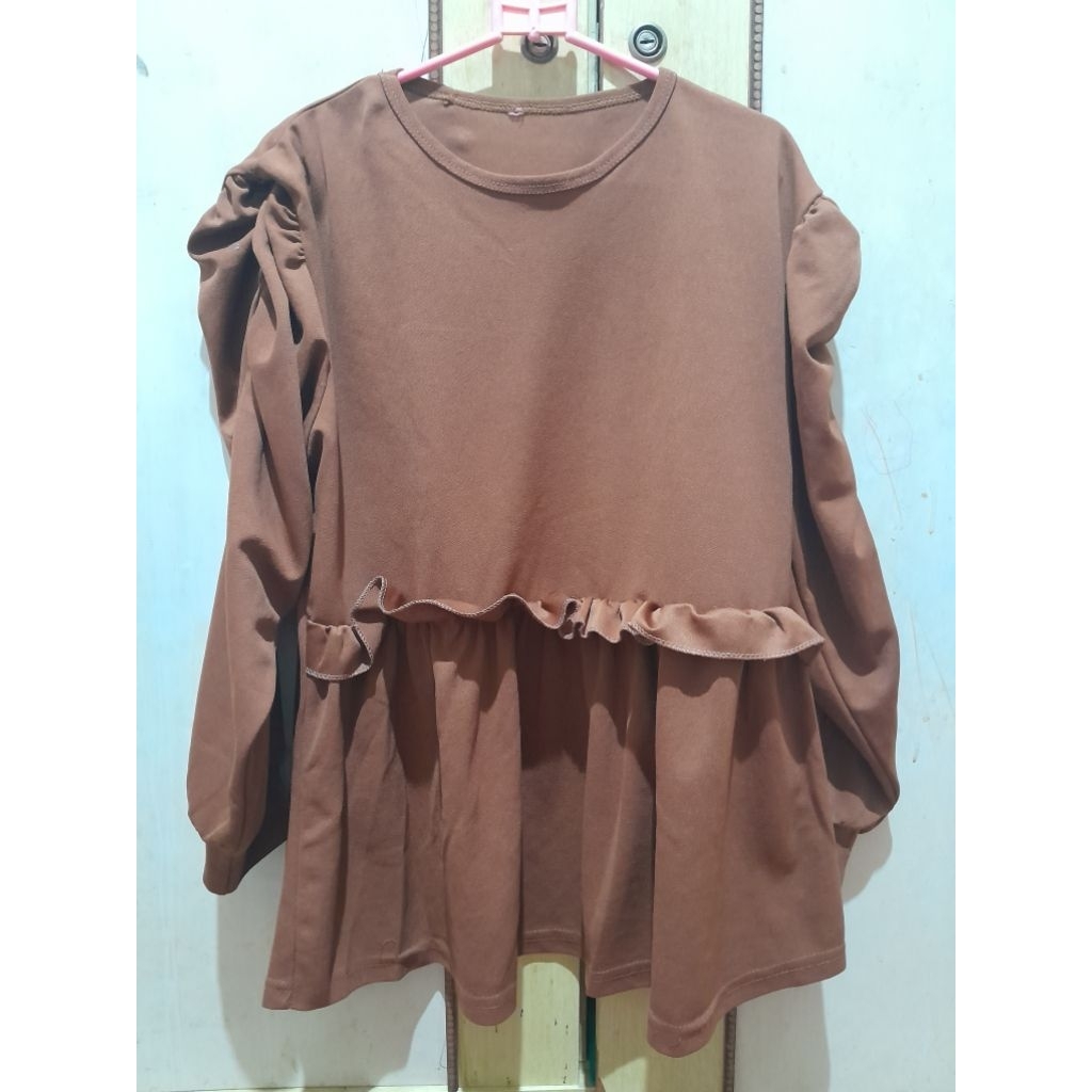 Preloved Blouse Coklat