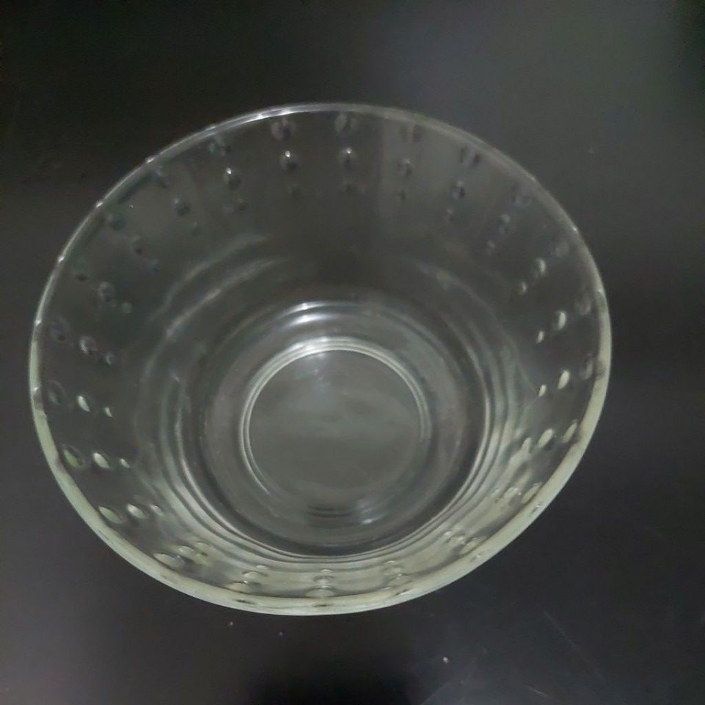 mangkok kaca bening kecil
