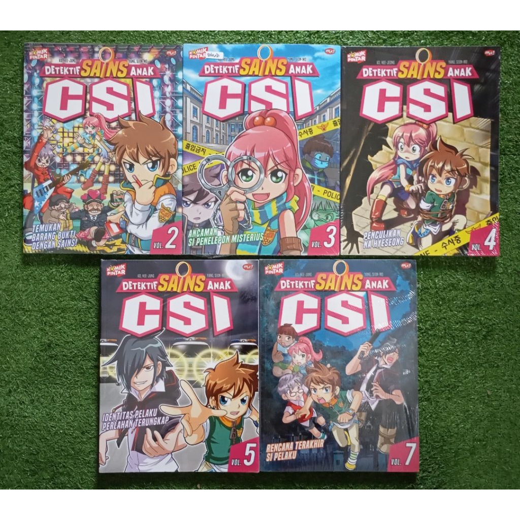 Komik Detektif Sains Anak CSI Lepasan (Ori, New, Segel)
