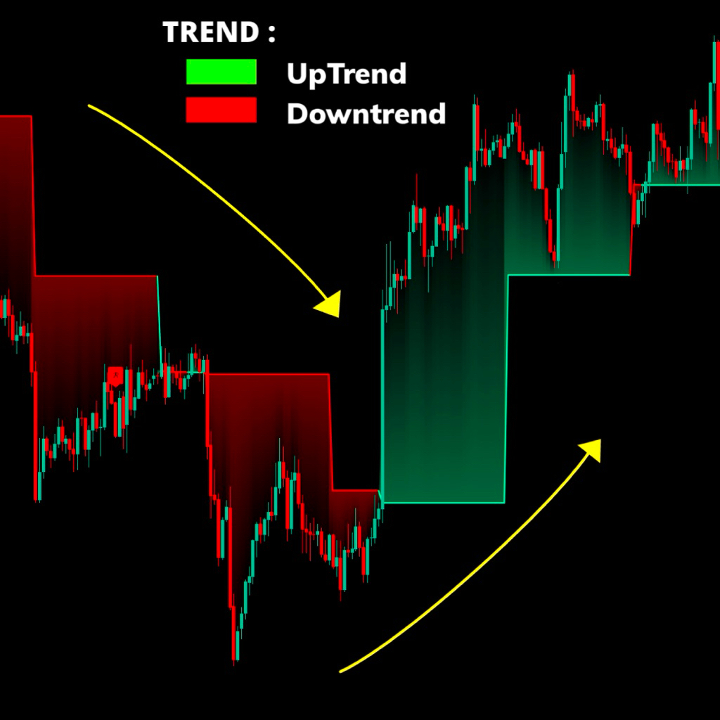 Indikator TradingView ( Trend Reversal )– Deteksi Arah Trend Auto Profit Maksimal For TradingView