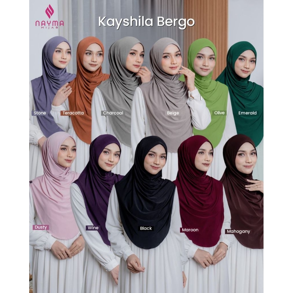 KAYSHILA BERGO INSTAN BY NAYMA HIJAB