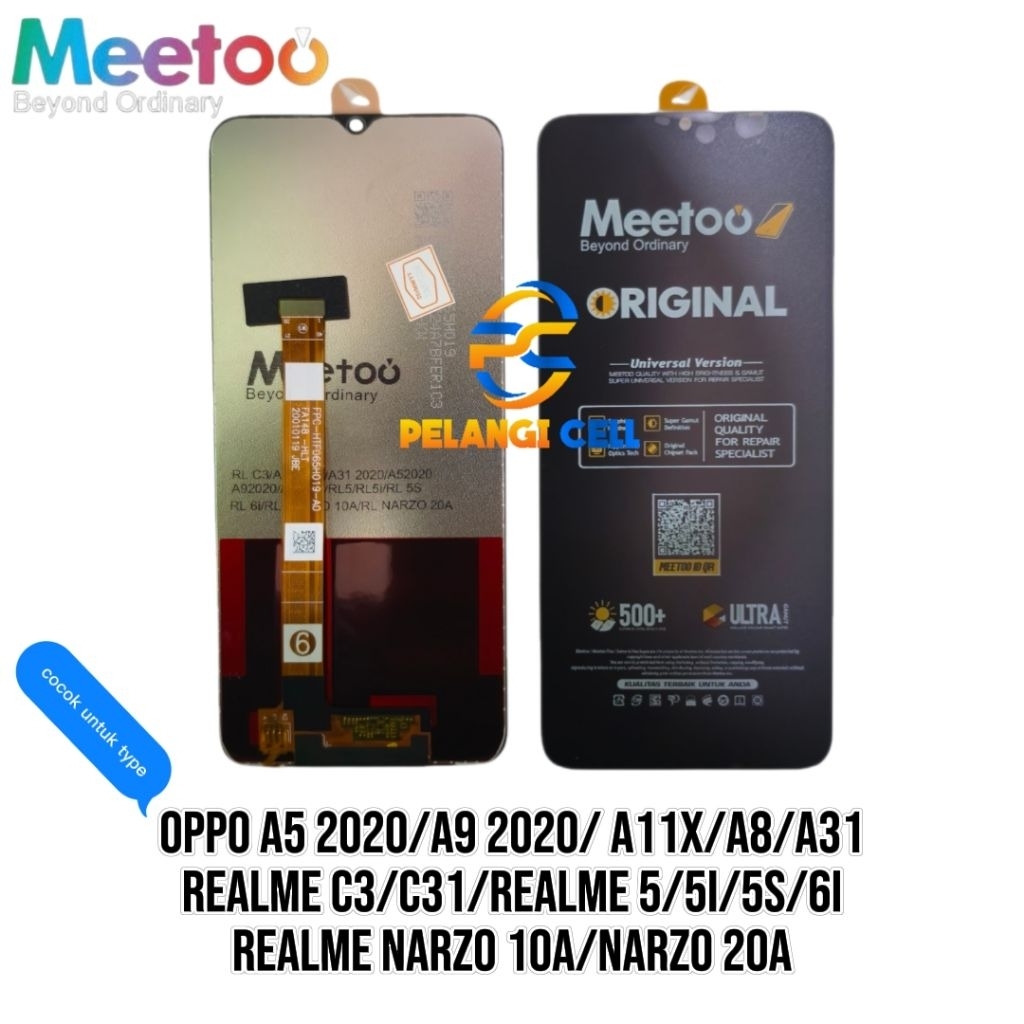 LCD OPPO A5 2020 / A9 2020 / A11X / A8 / A31 RELAME C3 / C31 / REALME 5 / 5i / 5S / 6i / NARZO A10 /