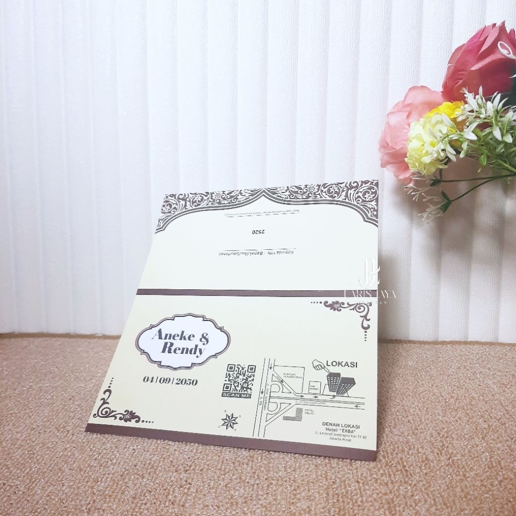 Erba 2520 - Undangan Pernikahan / Undangan Khitan