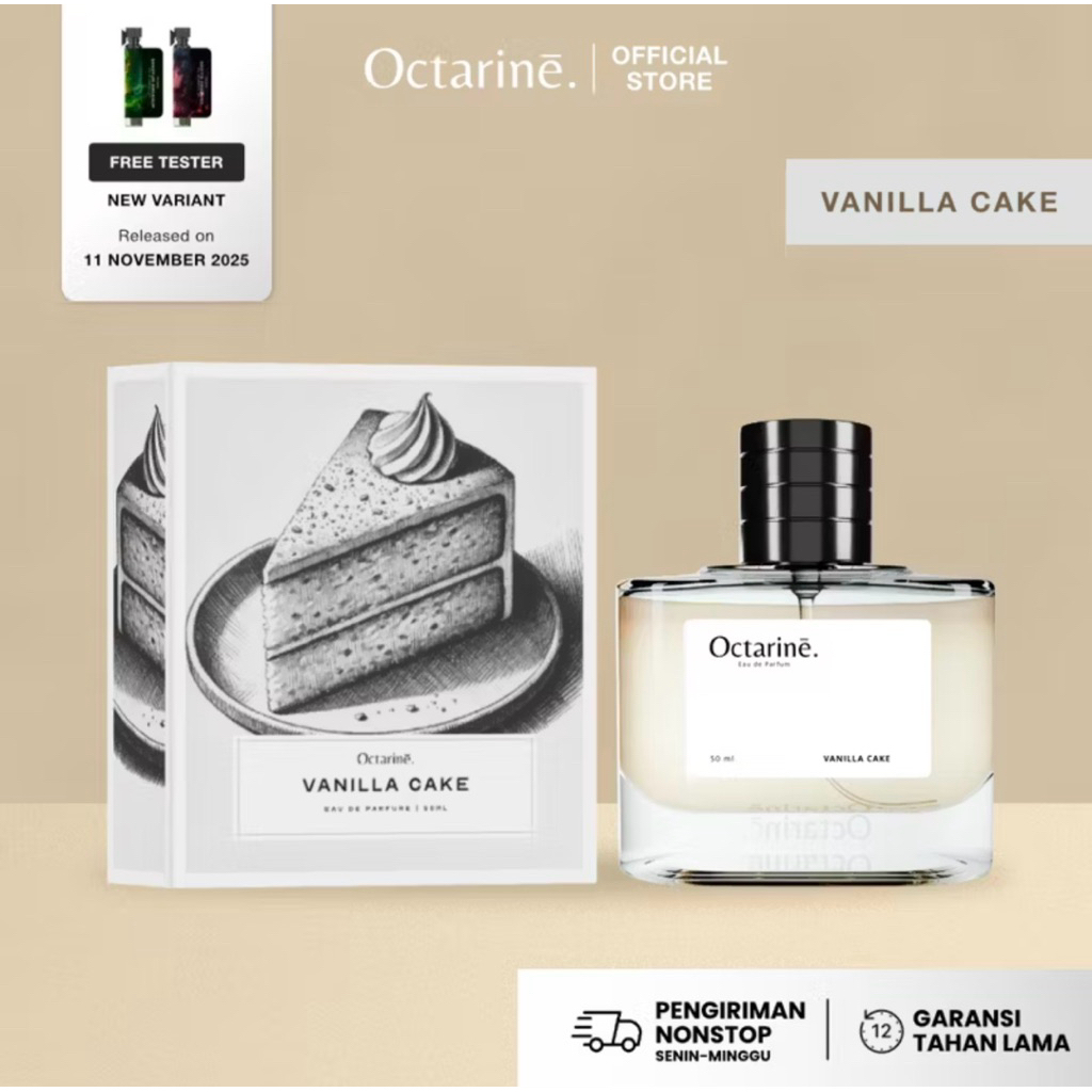 Octarine - Vanilla Cake Parfum Unisex Aroma Sweet Vanilla