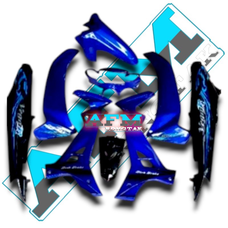 PROMO COVER BODY FULL SET VEGA R NEW WARNA BIRU BODY FULL SET VEGA R NEW A1 TERMURAH