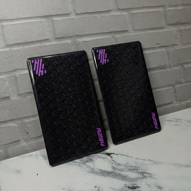 Akrilik Printing Uv R234 Backdoor Motif Black Carbon Purple LG