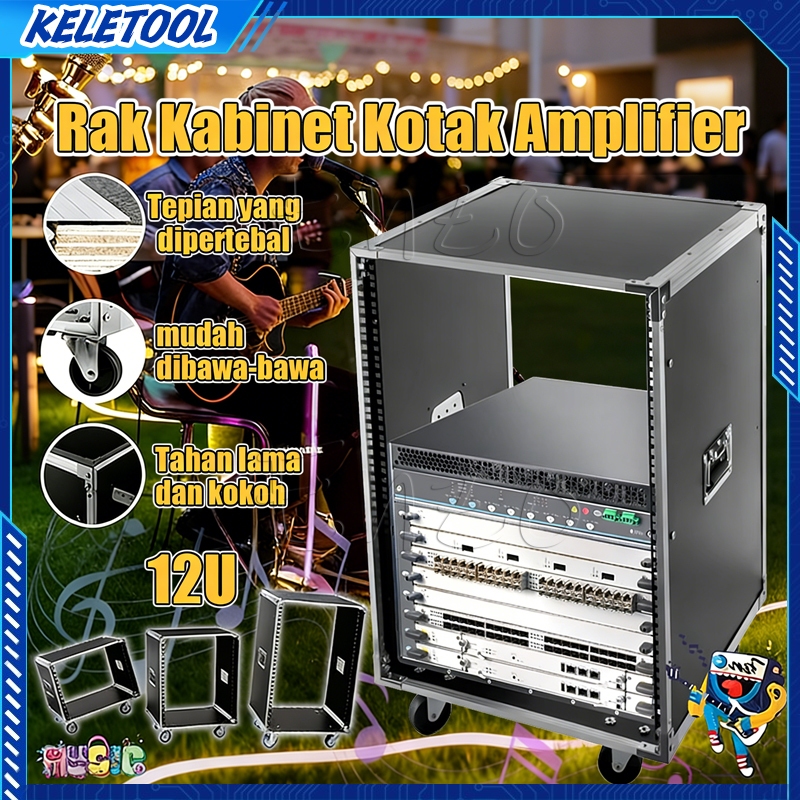 12U Box Hardcase Speaker Sound System Plus Mixer Ukuran Audio Sound System Finishing Power Akseoris