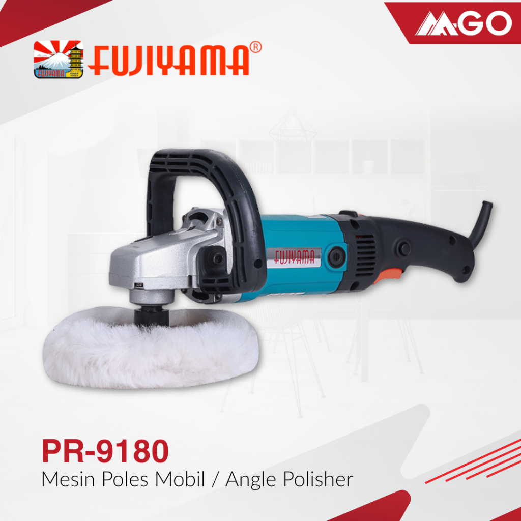 Mesin Angle Poles Mobil / Angle Polisher Car 7" FUJIYAMA PR 9180