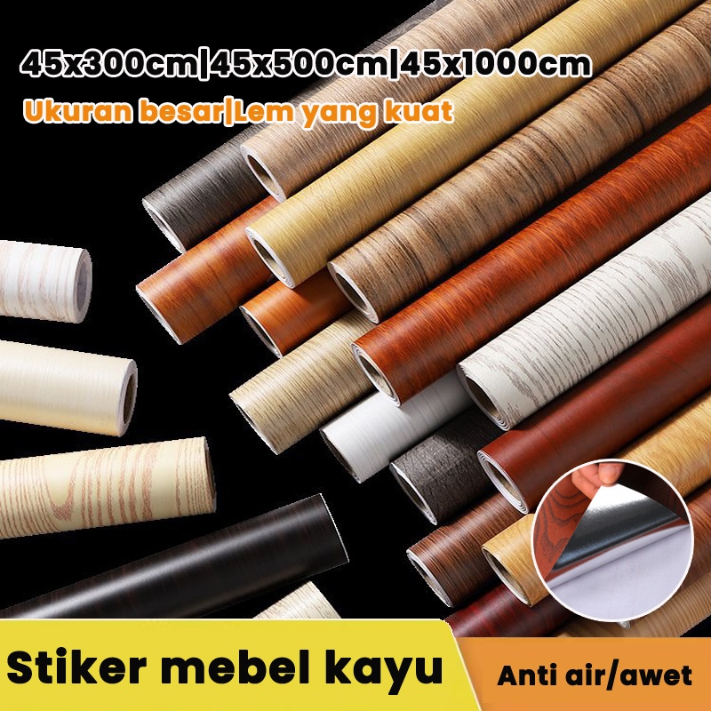 [profesional] stiker kayu wallpaper motif kayu stiker motif kayu wallpaper lemari stiker almari kayu