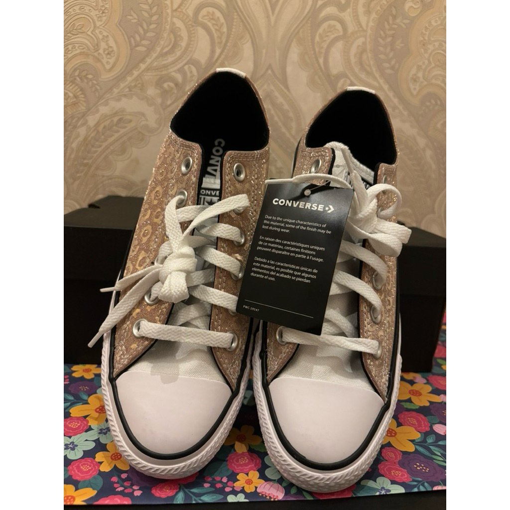[NEW] LIMITED EDITION GOLD SATURN CONVERSE CTAS OX 572041C