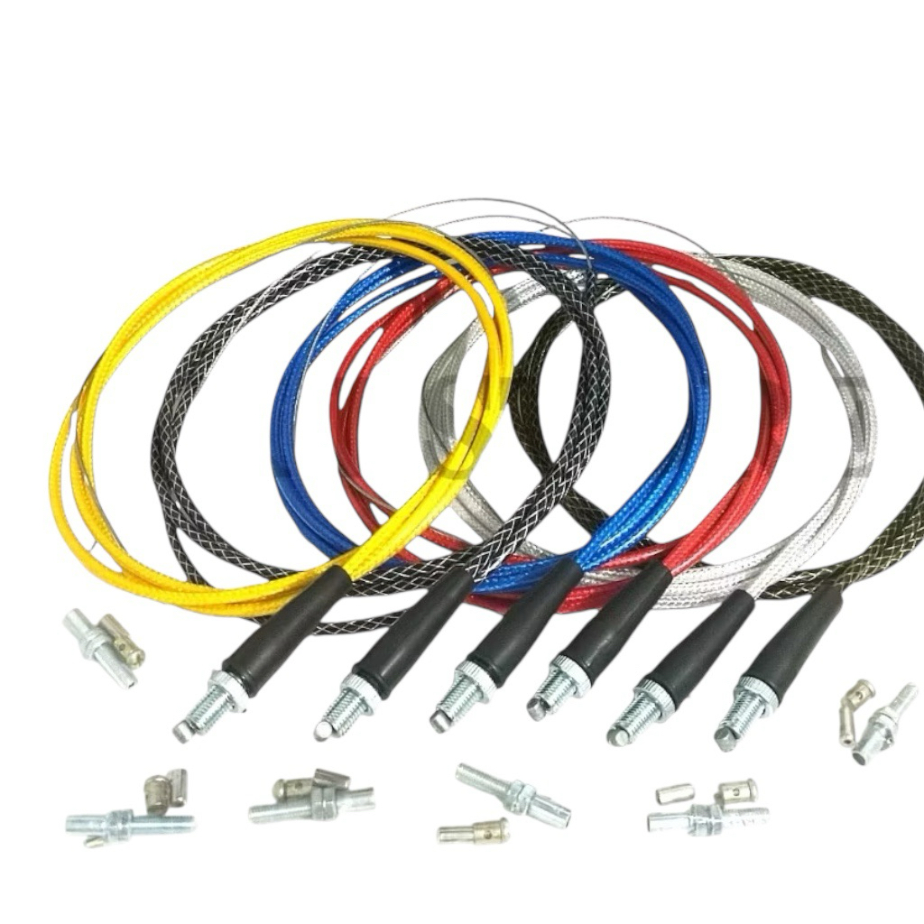 Kabel tali gas serat Thailand drat 14mm panjang 190cm kabel gas spontan drat14mm