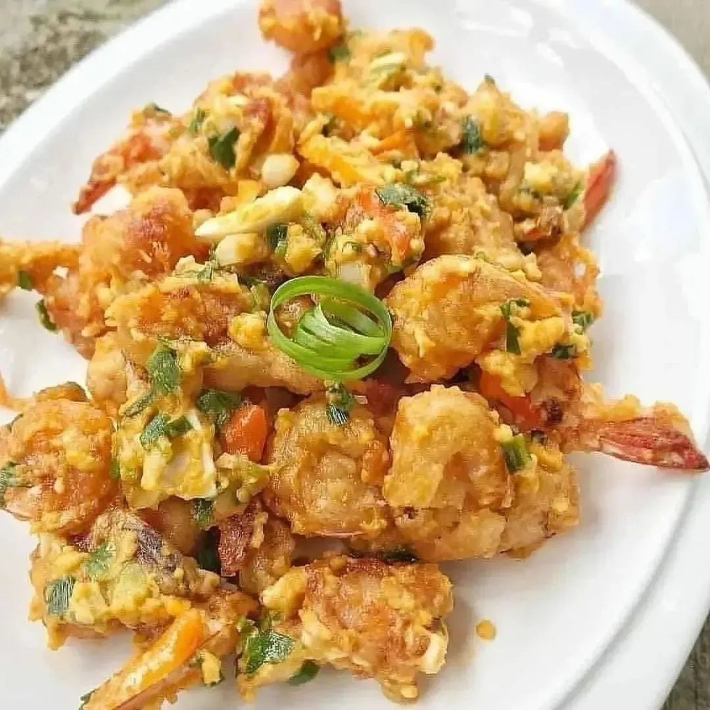 Udang Saus Telur Asin