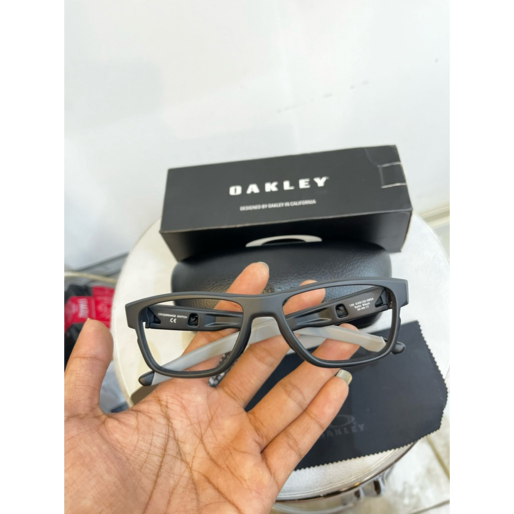 Frame kacamata OAKLEY Crossrange Switch OX8132 ORIGINAL Fullset second mulus 100% Kacamata Lensa Pho