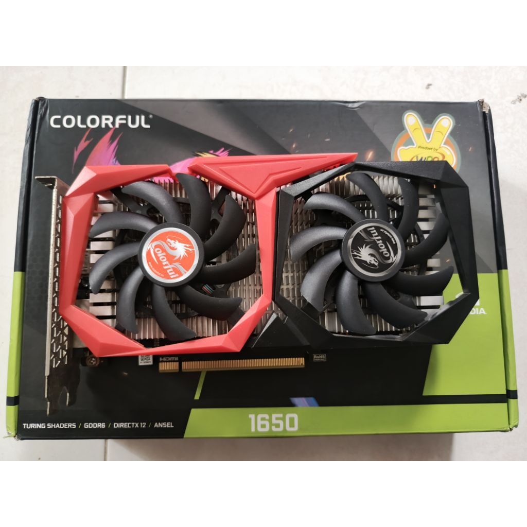 Colorful GTX 1650 4 GB DDR6