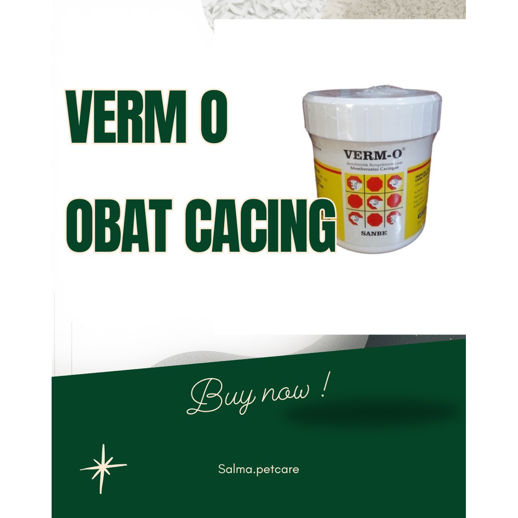 VERM O 12 Bolus - 1 TOPLES OBAT CACING TERNAK
