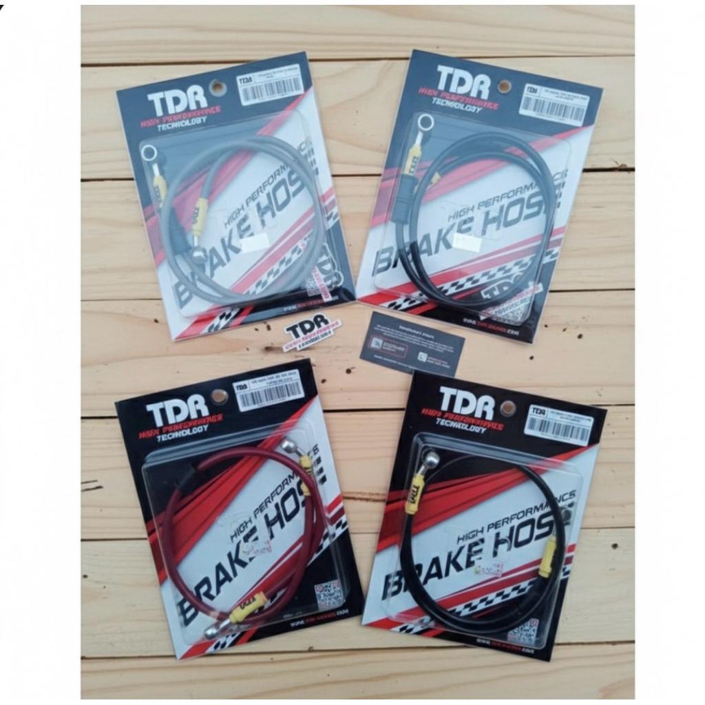 TDR SELANG REM SILVER DEPAN BELAKANG 24 INCHI pnp tiger megapro gl pro max