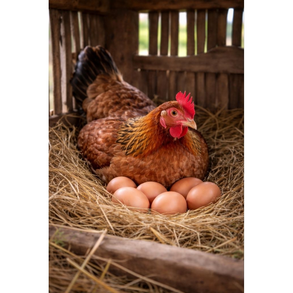 Telur tetas/fertil ayam KUB