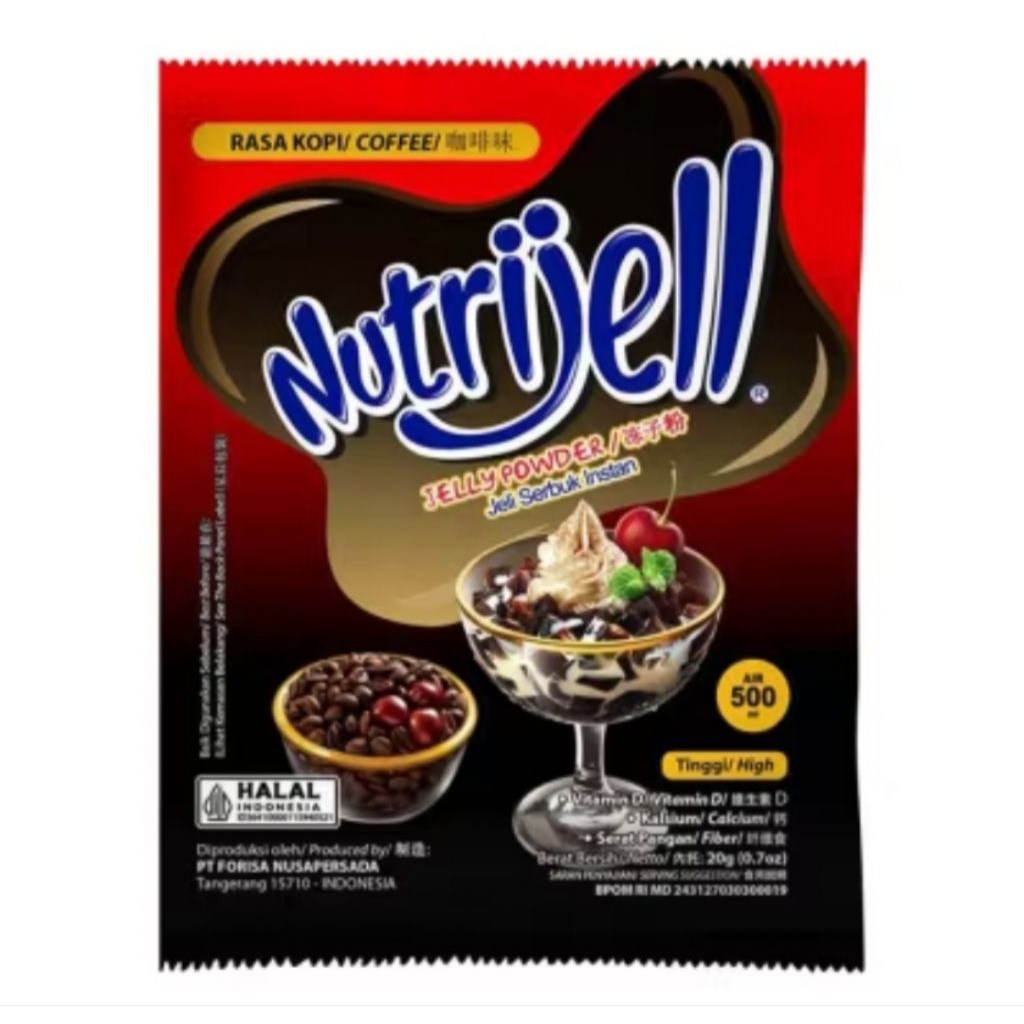 Nutrijell puding rasa kopi enak terlaris