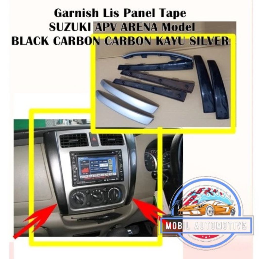 list Lis/panel audio tape Suzuki APV arena motif carbon