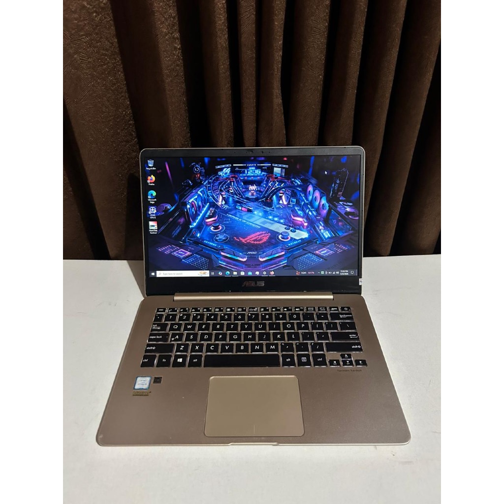Laptop Bisnis Asus Zenbook UX430UA Intel Core i5 ram 8gb/256gb 14” Slim Mulus Murah