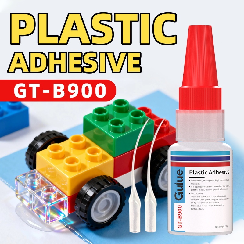 Lem Plastik Super Kuat DIY Kerajinan Fast Drying Untuk Semua Plastik