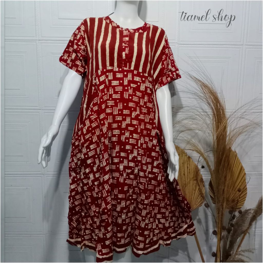 Daster Jumbo Areta by Putri Diana/daster pekalongan