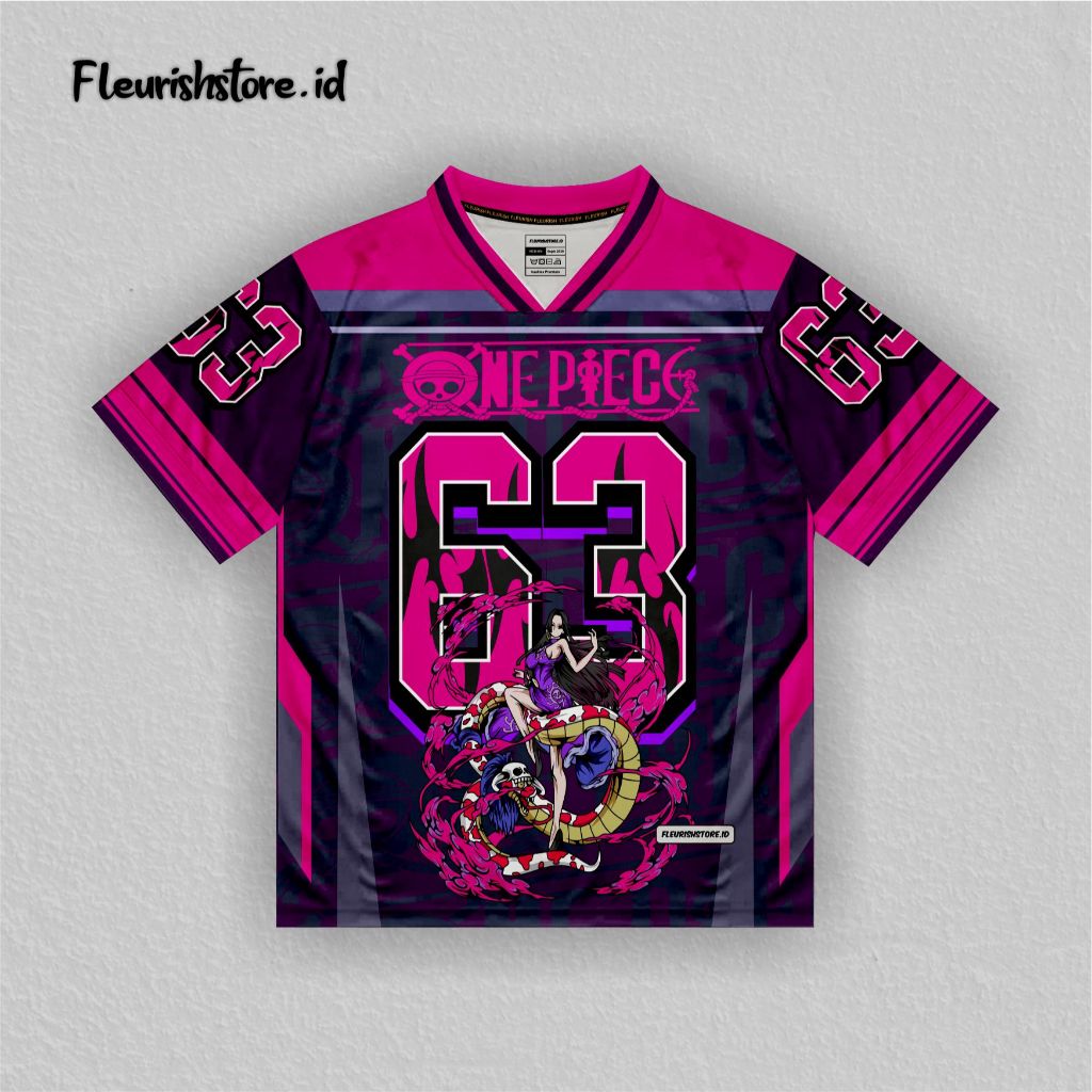 Jersey Anime One Piece Series Oversize / Jersey OnePiece / Jersey Karakter Anime / Vintage fullprint