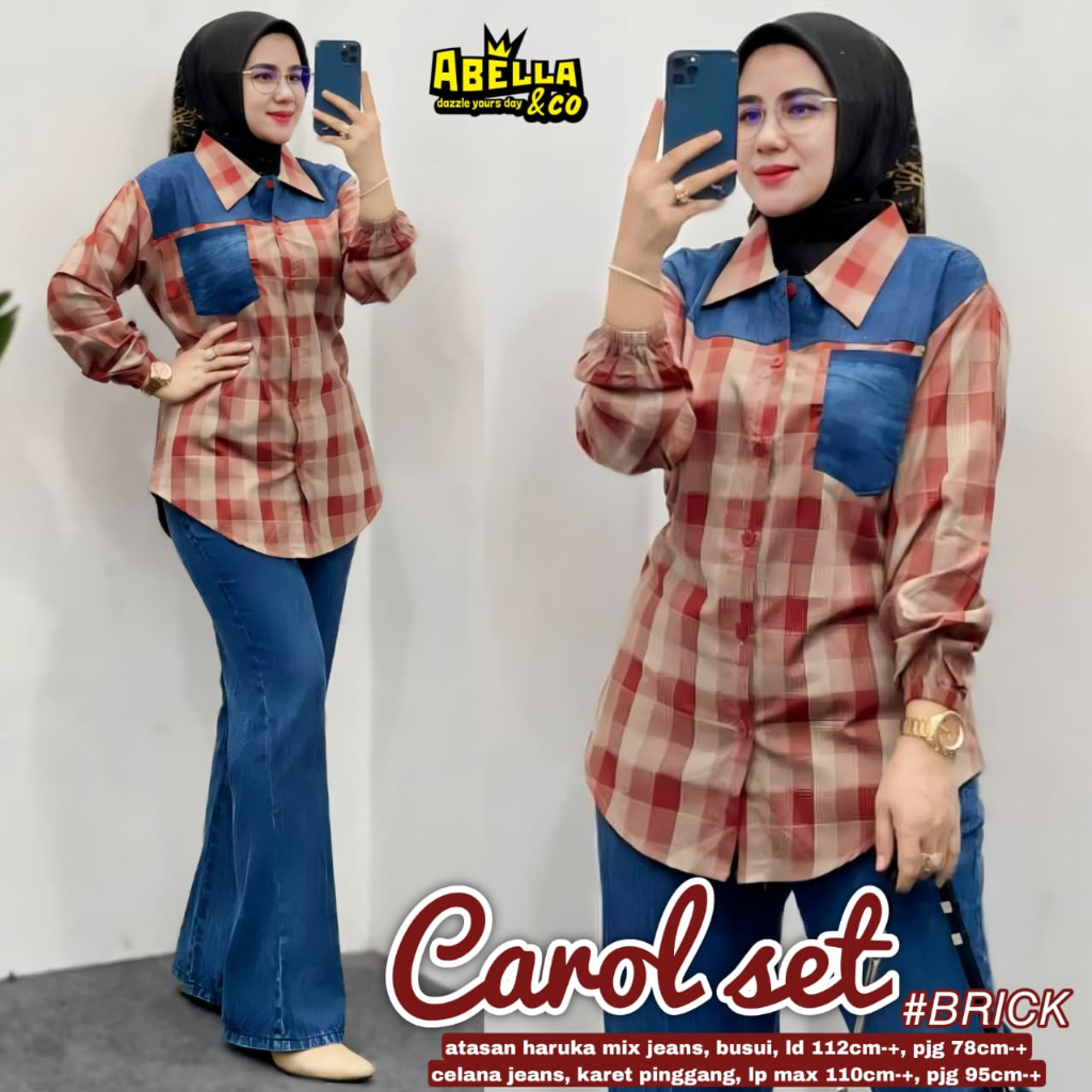 Pakaian Wanita HQ CAROL SET From AbELLA FASHION STORE