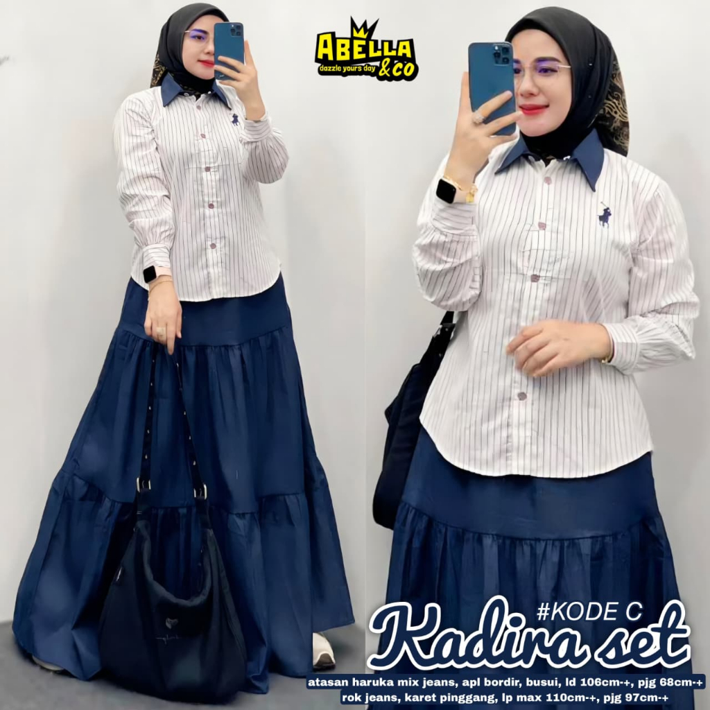 Pakaian Wanita HQ KADIRA SET From AbELLA FASHION STORE