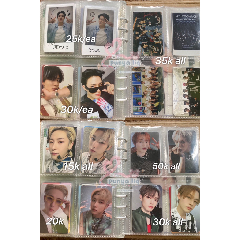 [BACA DESK] —JUAL AAB PC NCT OFC haechan jaemin mark taeyong jaehyun johnny jungwoo jisung chenle je