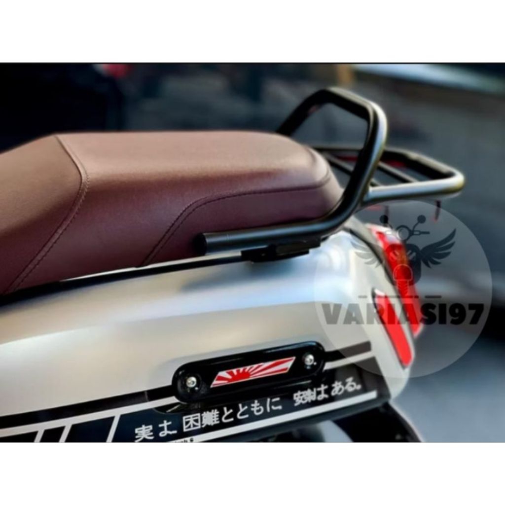 Aksesoris Behel universal Yamaha Fazzio//rak belakang yamaha Fazzio