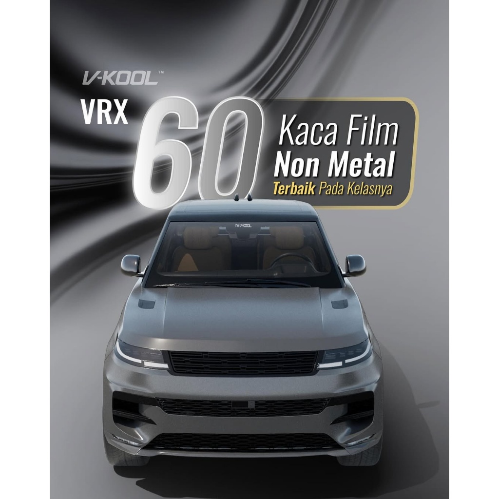 Kaca Film V-KOOL V8 Black Series HONDA HRV 2022 Depan VRX60