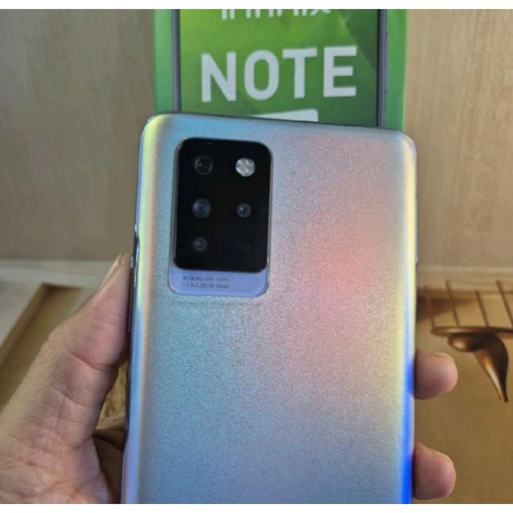 infinix note 10 pro mulus NFC g resmi ram 8gb 128gb fulset lengkap normal lcd ori hp bekas murah hel
