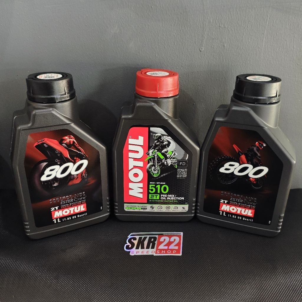 OLI SAMPING MOTUL, MOTUL 800, MOTUL 510