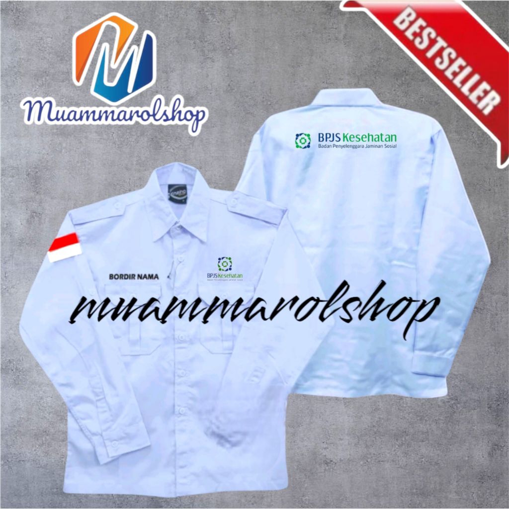 kemeja bpjs kesehatan kemeja seragam bpjs kesehatan