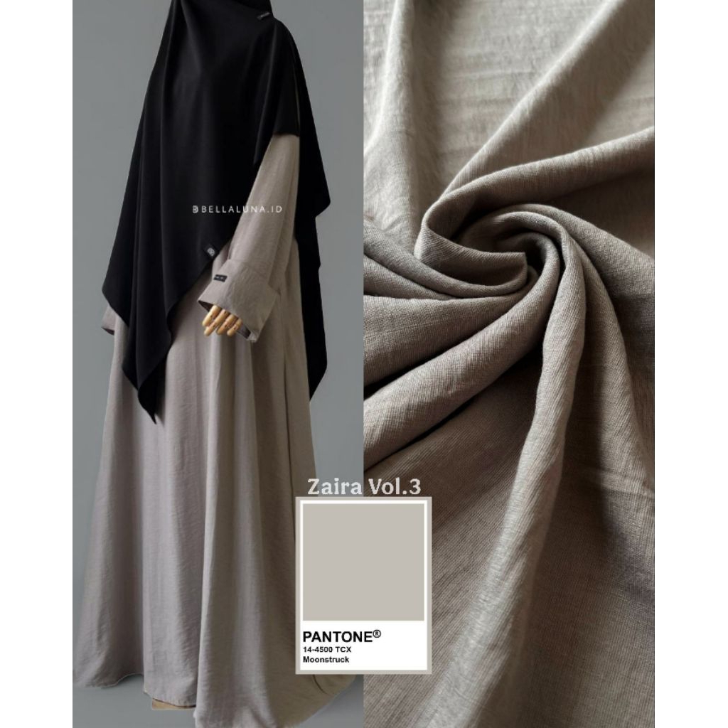 ZAIRA VOL 3 ABAYA - BELLALUNA.ID