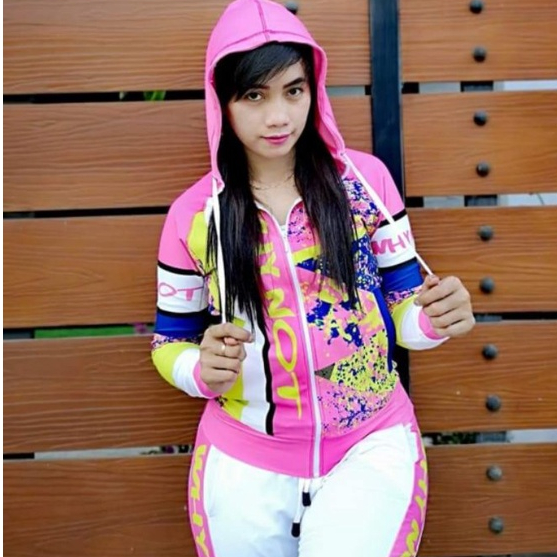 STELAN OLAHRAGA WANITA SXB JACKET AND JOGER