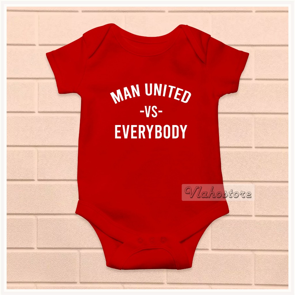 BAJU BABY BAYI JUMPER BOLA EMYU MANCHESTER UNITED VS EVERYBODY 006